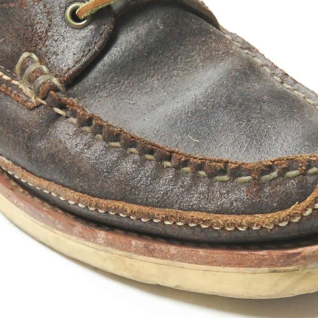 ユケテン YUKETEN アメリカ製 MAINE GUIDE BOOTS DB 7ホールレースアップブーツ US8.5D(26.5cm) ダークブラウン メインガイド シューズ |  | 06