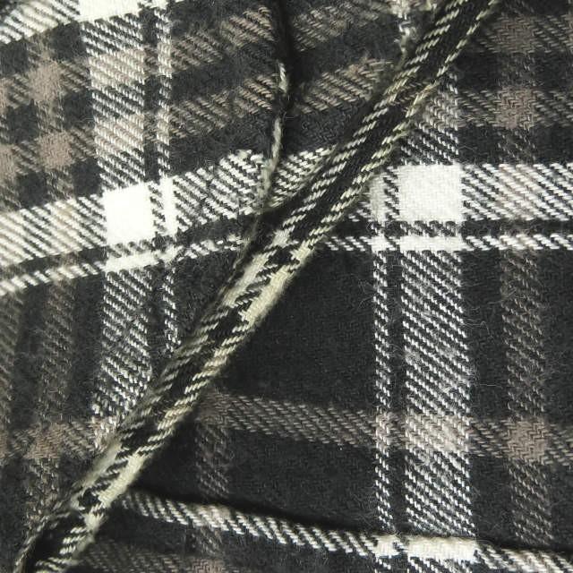 ディーゼル DIESEL ネルチェックダブルポケットシャツ S ブラック 長袖 トップス |  | 07