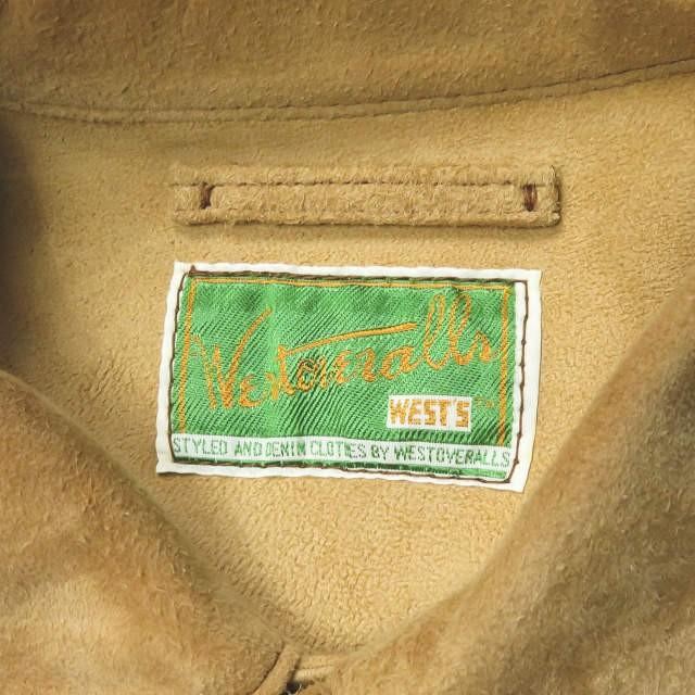 ウエストオーバーオールズ WESTOVERALLS 17AW 888S SUEDE