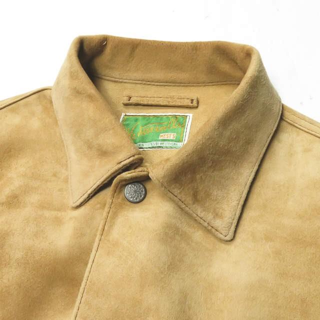 速くおよび自由な ウエストオーバーオールズ SUEDE 888S 17AW WESTOVERALLS スーツ