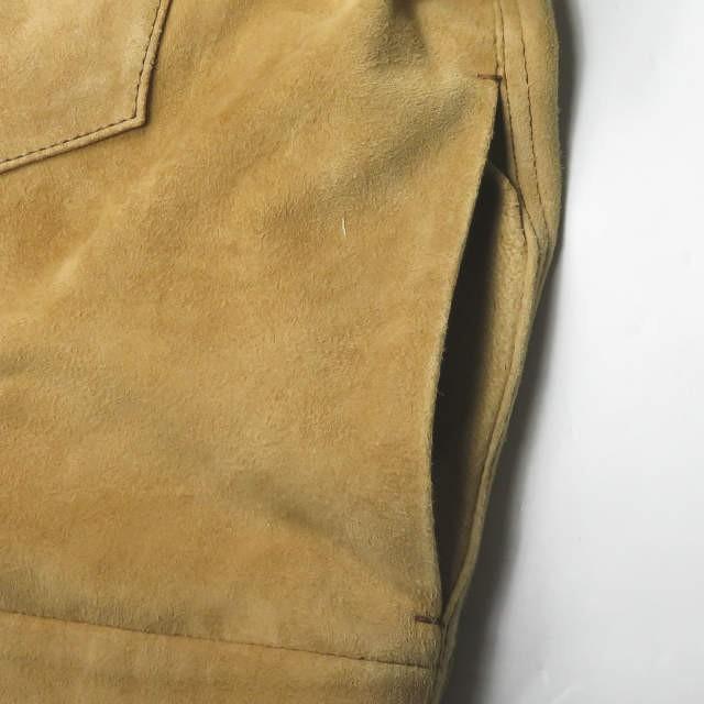 West Overalls 毛皮スエードジャケット Fタイプ