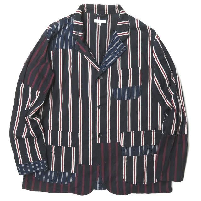 エンジニアードガーメンツ Engineered Garments 19SS アメリカ製 Loiter Jacket Regimental St. ロイタージャケット レジメンタルストライプ M :mc62045:LOOPヤフーショッピング店 - 通販 - Yahoo!ショッピング