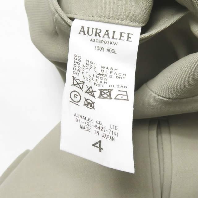 オーラリー AURALEE 20SS 日本製 HARD TWIST WOOL DOBBY SLACKS オーラリー AURALEE 20SS 日本製 HARD TWIST WOOL DOBBY SLACKS