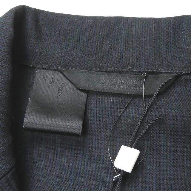 新しいN.HOOLYWOOD COMPILE LINE エヌハリウッド 17SS Stripe Double Brested COAT ストライプダブルブレストコート 271-CO04peg 36 ☆☆mc62164