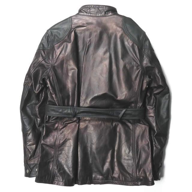 スプロッチオブインク Splotch Of Ink Leather Riding Jacket バッファローレザーライディングジャケット M ブラック 革ジャン リメイク 再構築 M 65 Mc Loopヤフーショッピング店 通販 Yahoo ショッピング