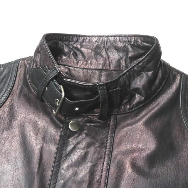 SPLOTCH of ink スプロッチオブインク Leather Riding Jacket バッファローレザーライディングジャケット M リメイク M-65 ☆☆mc62167 |  | 02