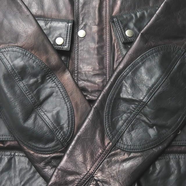SPLOTCH of ink スプロッチオブインク Leather Riding Jacket バッファローレザーライディングジャケット M リメイク M-65 ☆☆mc62167 |  | 05
