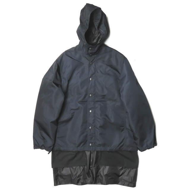 3.1 Phillip Lim 3.1フィリップリム 15AW 中綿ナイロンレイヤードフードジャケット F115-8232FJNM XS ロング ブルゾン コート ☆☆mc62202 | 