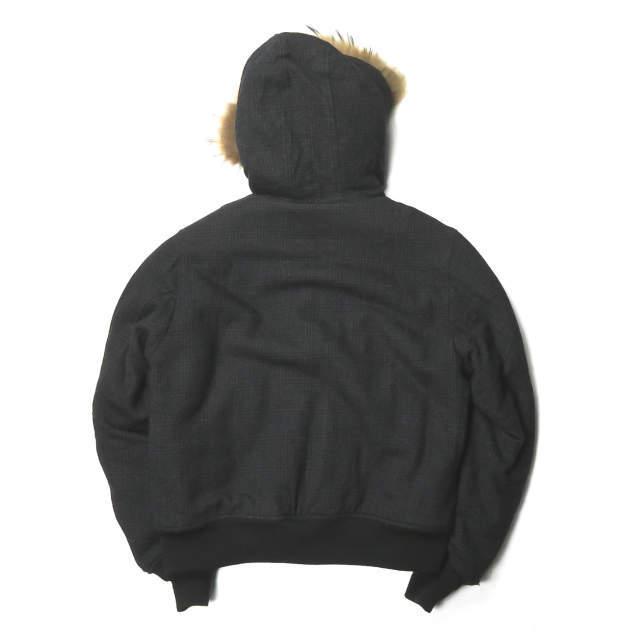 The Letters ザ・レターズ 16AW Cutting Hooded Flight Jacket N-2B 