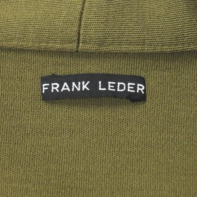 フランクリーダー FRANK LEDER ドイツ製 WOOL JERSEY アームパッチカーディガン 0527073 XS カーキ ウールジャージー ディアスキン トップス |  | 02