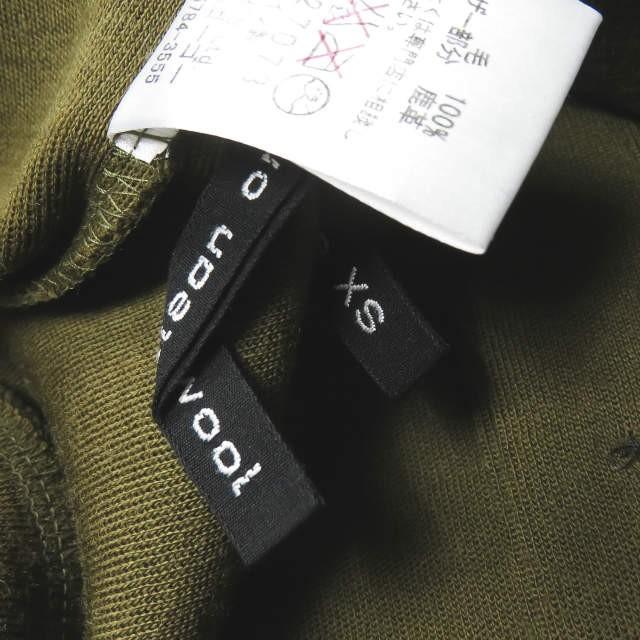 フランクリーダー FRANK LEDER ドイツ製 WOOL JERSEY アームパッチカーディガン 0527073 XS カーキ ウールジャージー ディアスキン トップス |  | 03