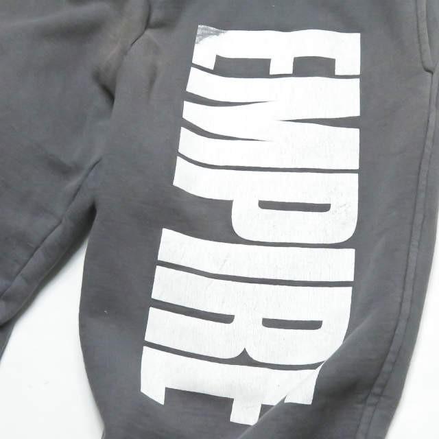 マークマクナイリー MARK MCNAIRY アメリカ製 EMPIRE SWEATPANT ロゴプリント スウェットパンツ LIL グレー リブ ボトムス |  | 05