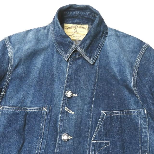 ヘラーズカフェ ビームス Heller's cafe x BEAMS 17AW オーダー会限定 1930's Iron alls Denim Coverall アイアンオールズデニムカバーオール 38 |  | 05
