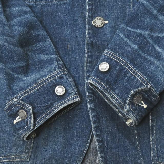 ヘラーズカフェ ビームス Heller's cafe x BEAMS 17AW オーダー会限定 1930's Iron alls Denim Coverall アイアンオールズデニムカバーオール 38 |  | 07