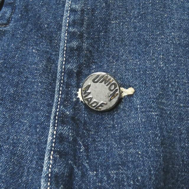 ヘラーズカフェ ビームス Heller's cafe x BEAMS 17AW オーダー会限定 1930's Iron alls Denim Coverall アイアンオールズデニムカバーオール 38 |  | 08