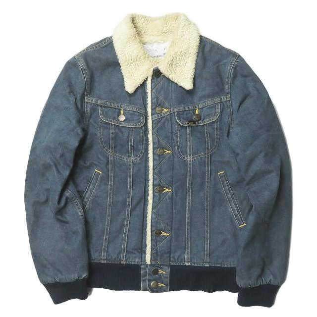 エヌハリウッド ミスターハリウッド リー N.HOOLYWOOD x Lee 別注 STORM RIDER ストームライダー 95566 36  インディゴ Gジャン デニム ボアジャケット アウター :mc62381:LOOPヤフーショッピング店 - 通販 - Yahoo!ショッピング