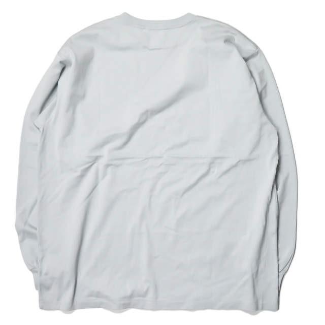 AURALEE LUSTER PLAITING L/S TEE ロングTシャツ AURALEE: White Luster Plaiting L/S T-shirt | SSENSE