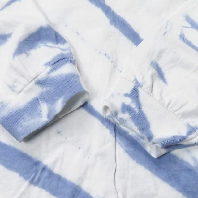 ウィッフル WIFFLE 20SS TIE DYE ロングTシャツ 20070464721010 L ホワイト/ブルー 長袖 ロングスリーブ タイダイ トップス |  | 04