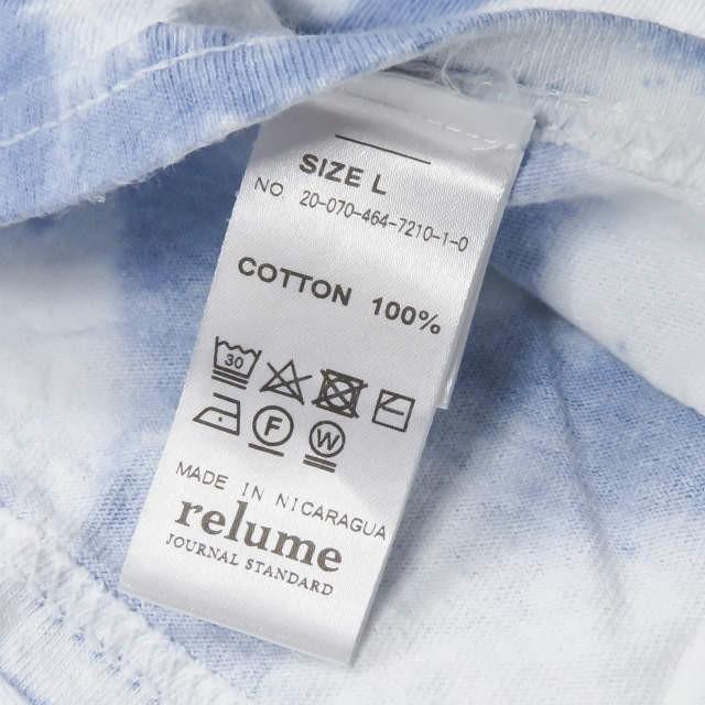 ウィッフル WIFFLE 20SS TIE DYE ロングTシャツ 20070464721010 L ホワイト/ブルー 長袖 ロングスリーブ タイダイ トップス |  | 05