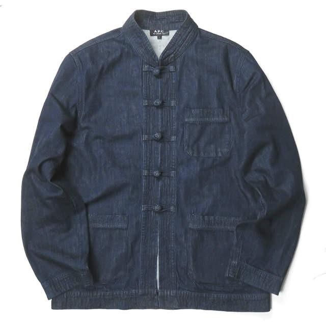 アーペーセー A.P.C. 20SS CHINOISE JACKET 20P JPS デニム アーペーセー A.P.C. 20SS CHINOISE JACKET 20P JPS デニム