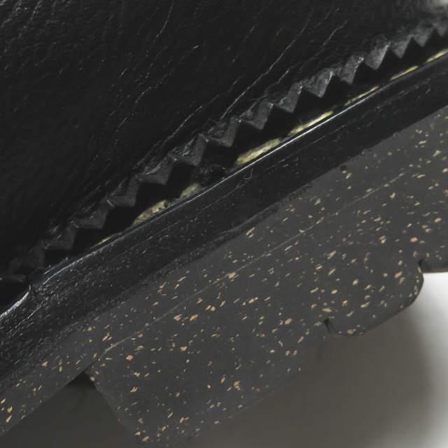 ユケテン エシュン YUKETEN x HESCHUNG 別注 フランス製 Cabin フルグレインレザー Vチップシューズ UK6.5(25cm) ブラック シューズ |  | 06