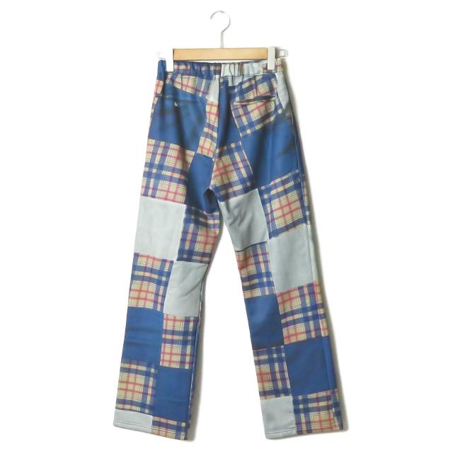 トーキングアバウトジアブストラクション TALKING ABOUT THE ABSTRACTION 日本製 パッチワーク転写 スウェットイージーパンツ M マルチカラー TATA |  | 01