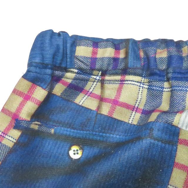 トーキングアバウトジアブストラクション TALKING ABOUT THE ABSTRACTION 日本製 パッチワーク転写 スウェットイージーパンツ M マルチカラー TATA |  | 06