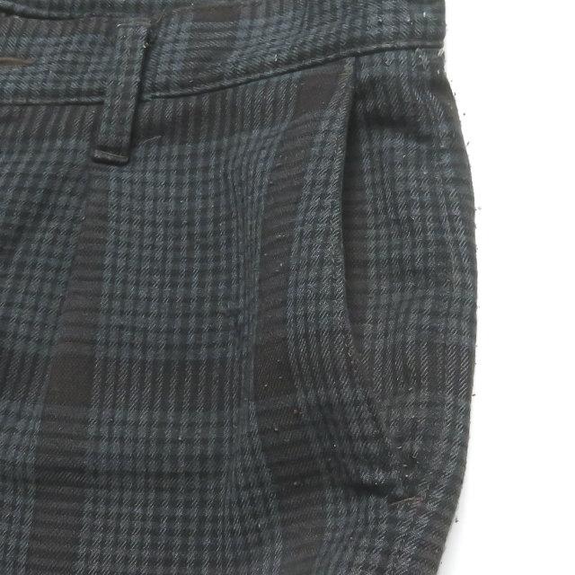 HURRAY HURRAY フレイフレイ フレーフレー 日本製 Check Flare Pants 1タックチェックフレアパンツ H1428 1 グレー ボトムス ☆☆mc62733 |  | 06
