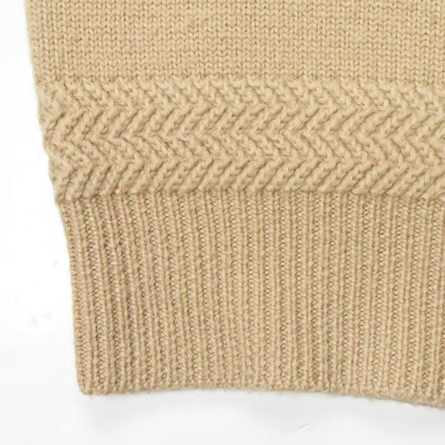 オナーギャザリング Honor gathering soft merino wool yarn mock neck