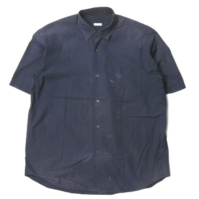 コモリ COMOLI 日本製 ショートスリーブシャツ 14S-02004 2 ブラック 