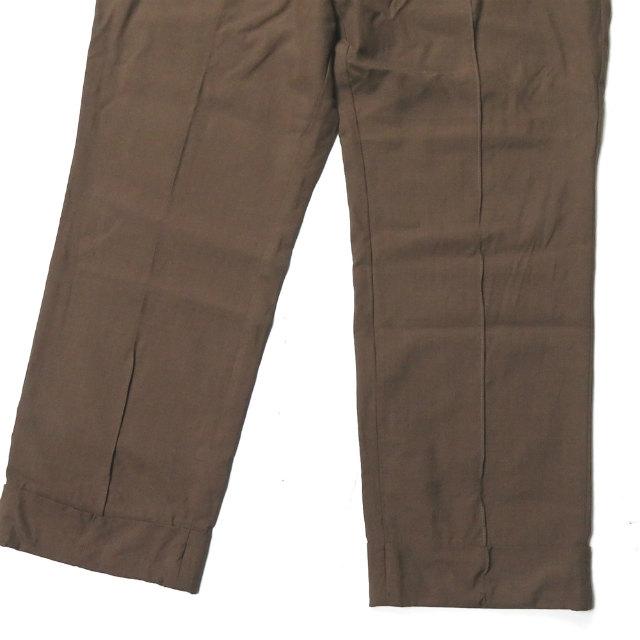 オーラリー AURALEE 日本製 WOOL SILK TROPICAL EASY SLACKS オーラリー AURALEE 日本製 WOOL SILK TROPICAL EASY SLACKS