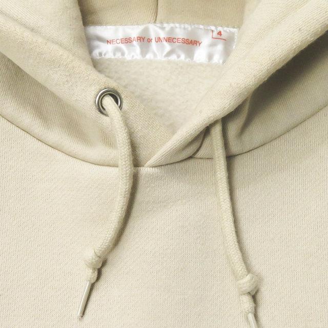 Necessary or unnecessary x ADAM ET ROPE 18AW 別注 SWEAT TEAM NOUN スウェットプルオーバーパーカー XL ベージュ 長袖 NOUN ☆☆mc62797 |  | 03