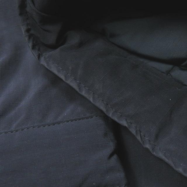 ネセサリーオアアンネセサリー Necessary or unnecessary 日本製 VELO HOODED 中綿アノラックパーカー 90011203 3(L) ネイビー ナイロン プルオーバー |  | 06