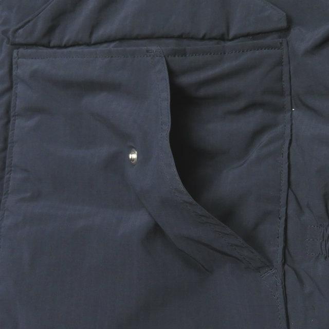 ネセサリーオアアンネセサリー Necessary or unnecessary 日本製 VELO HOODED 中綿アノラックパーカー 90011203 3(L) ネイビー ナイロン プルオーバー |  | 07