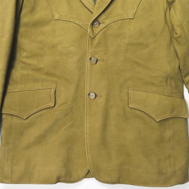 7x7 seven by seven セブンバイセブン 18AW Western Leather Jacket ウエスタンレザージャケット 822008 カウハイド ヌバック ☆☆mc62841 |  | 06
