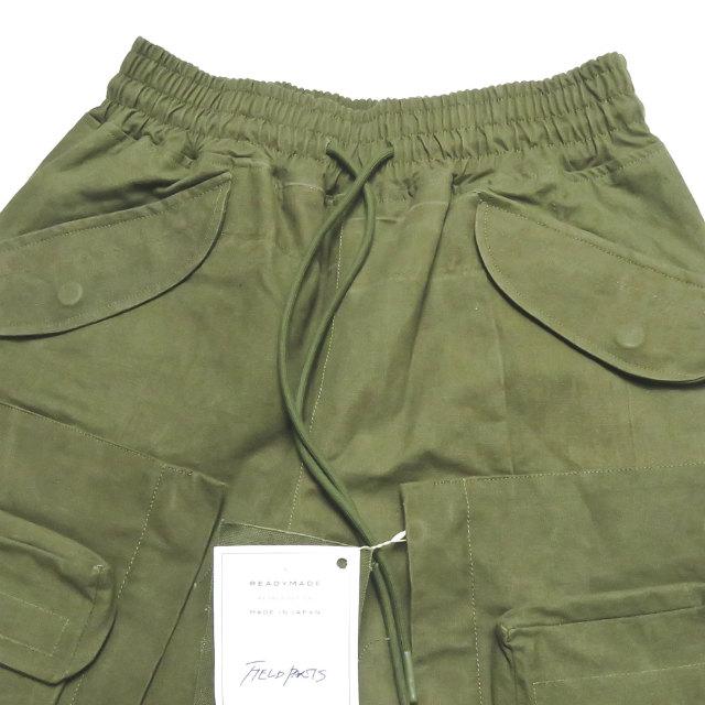 レディメイド READYMADE 19AW 日本製 FIELD PANTS フィールドパンツ 1 カーキ リメイク US SRMY テント カーゴ ボトムス |  | 04