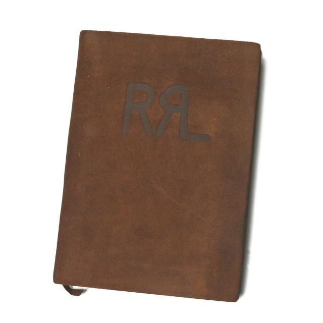 ★非売品】未使用 RRL ノベルティ 2009-10 本革レザー洋書風ノート手帳 オンラインキッチン・日用品・その他 - ☆非売品】未使用 RRL