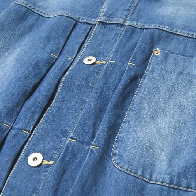 ドゥルカマラ Dulcamara 日本製 Bigデニムジャケット Used 1 ドゥルカマラ Dulcamara 日本製 Bigデニムジャケット Used 1