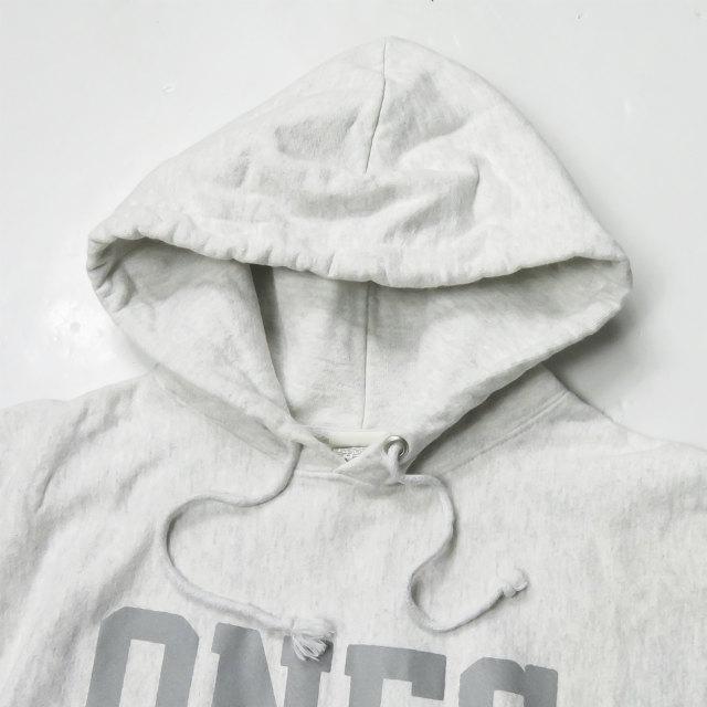 ザ ファブリック チャンピオン THE FABRIC x Champion 別注 ONES HOODIE リバースウィーブ スウェットプルオーバーパーカー M グレー THE UNION |  | 03