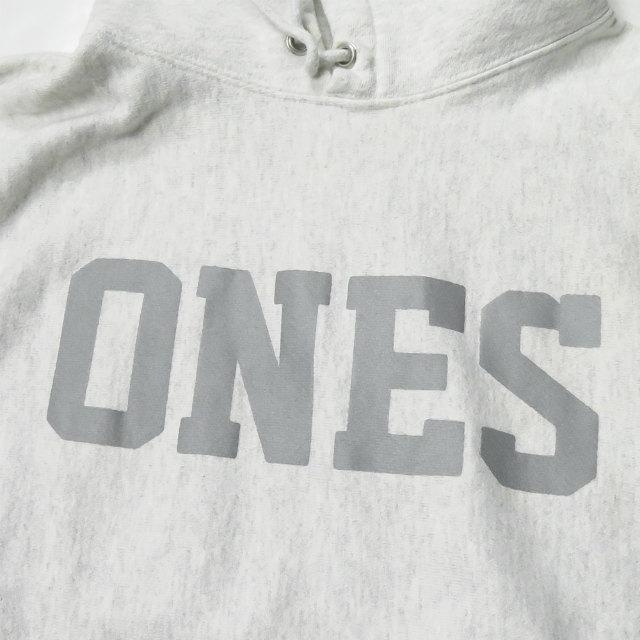 ザ ファブリック チャンピオン THE FABRIC x Champion 別注 ONES HOODIE リバースウィーブ スウェットプルオーバーパーカー M グレー THE UNION |  | 04