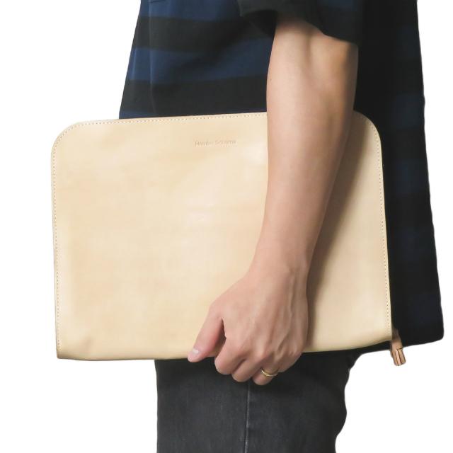 エンダースキーマ Hender Scheme zip file A4 レザー エンダースキーマ Hender Scheme zip file A4 レザー