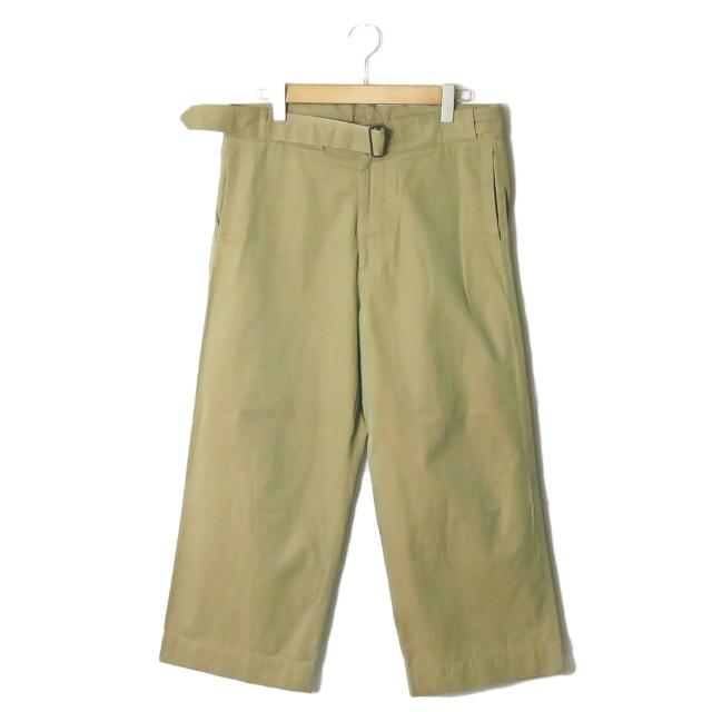 AURALEE -FINX CHAMBRAY BELTED WIDE PANTS- | twelve blog