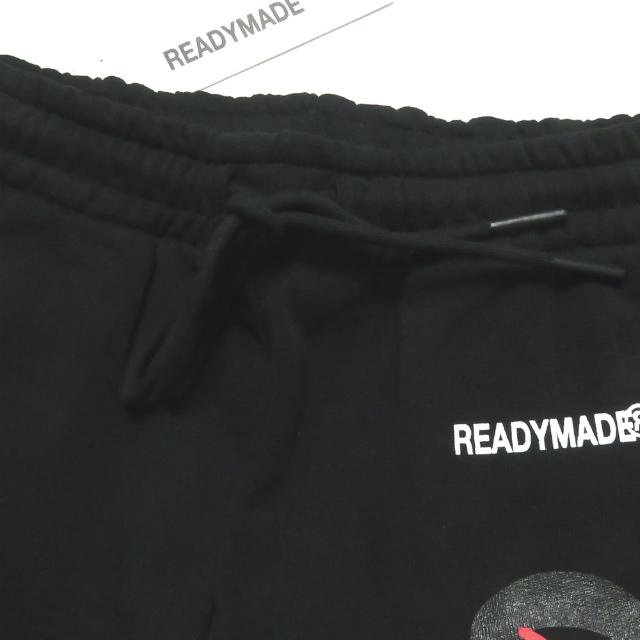 レディメイド READYMADE 20SS 日本製 SWEAT PANTS スウェットパンツ RE-CO-BK-00-00-107 S ブラック SMILE スマイル イージー ボトムス |  | 03