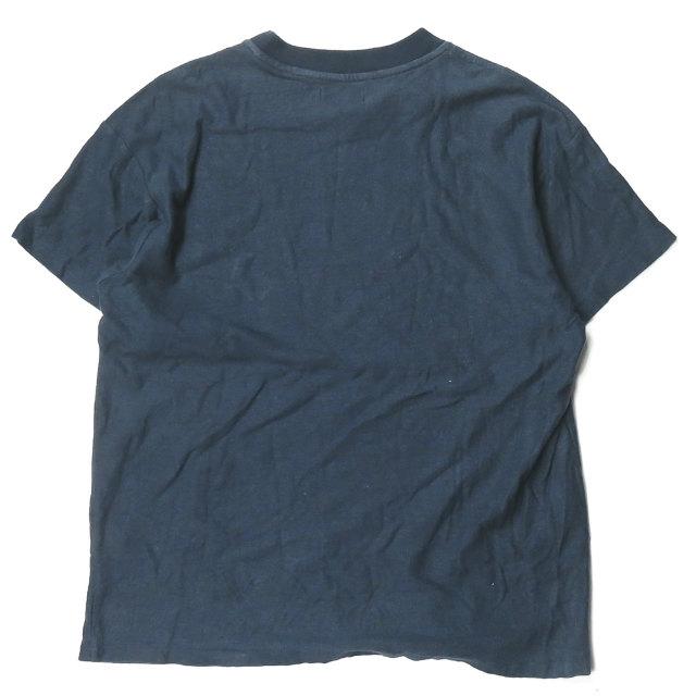 ファンメール Fanmail アメリカ製 オーガニックコットンヘンプクルーネックTシャツ L ネイビー 半袖 麻 トップス |  | 01