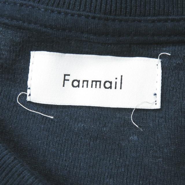 ファンメール Fanmail アメリカ製 オーガニックコットンヘンプクルーネックTシャツ L ネイビー 半袖 麻 トップス |  | 02