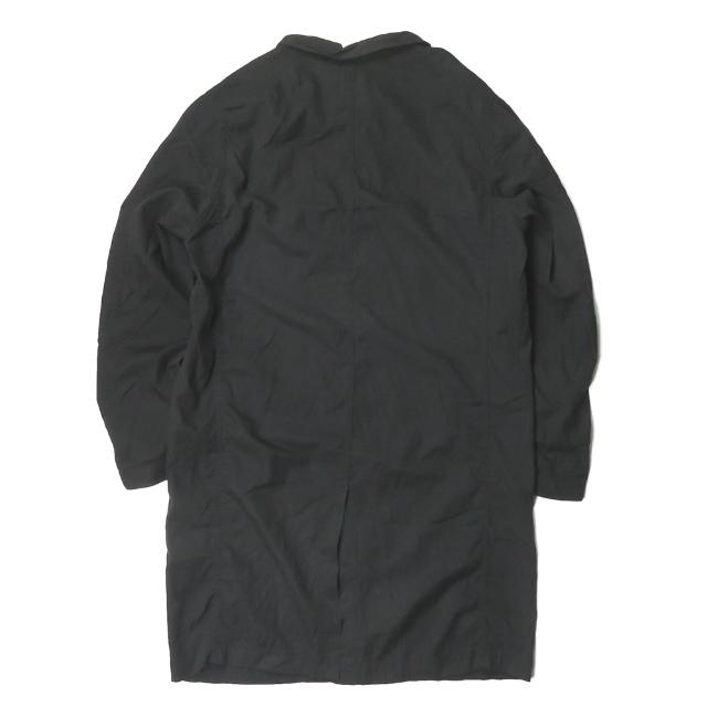 ポータークラシック Porter Classic HAND WORK TENCEL COAT - GINZA & KANAZAWA LIMITED EDITION ハンドワークテンセルコート L ブラック ステンカラー |  | 01