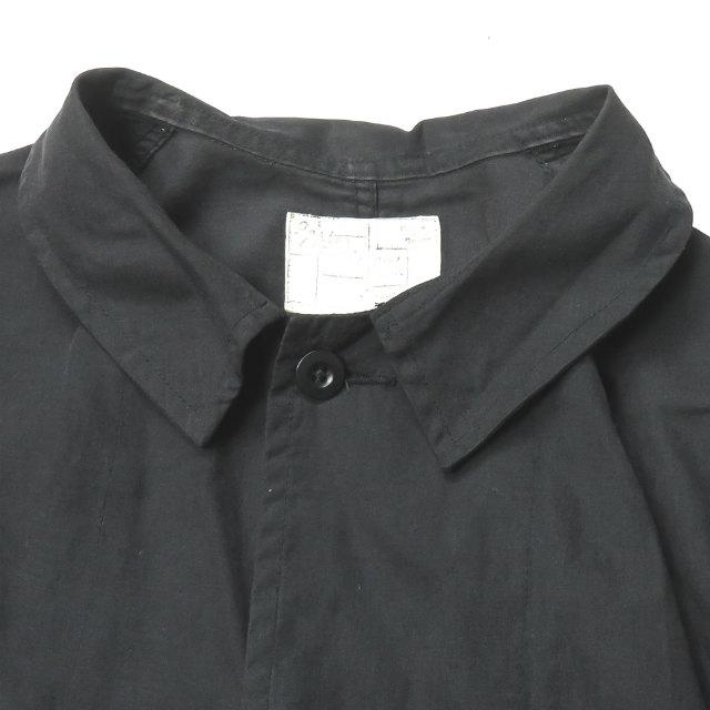 ポータークラシック Porter Classic HAND WORK TENCEL COAT - GINZA & KANAZAWA LIMITED EDITION ハンドワークテンセルコート L ブラック ステンカラー |  | 03