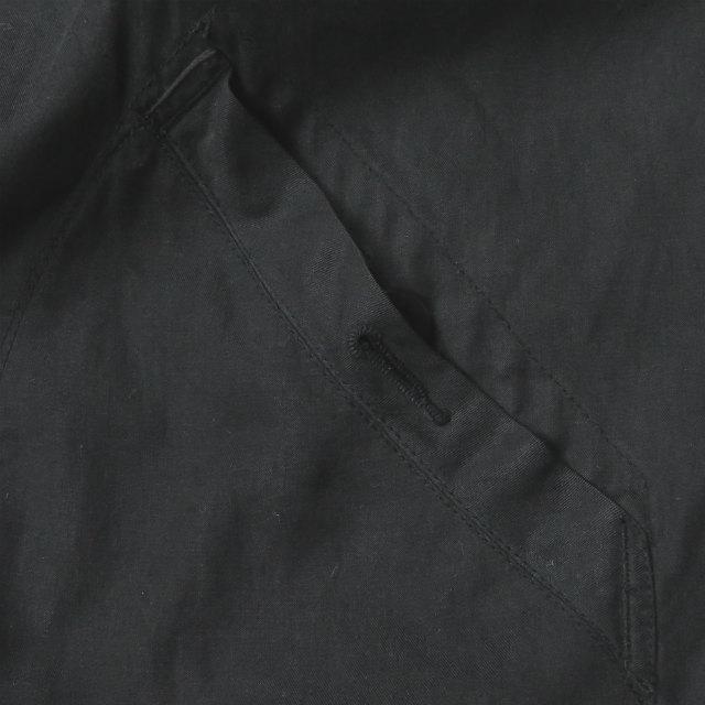 ポータークラシック Porter Classic HAND WORK TENCEL COAT - GINZA & KANAZAWA LIMITED EDITION ハンドワークテンセルコート L ブラック ステンカラー |  | 05