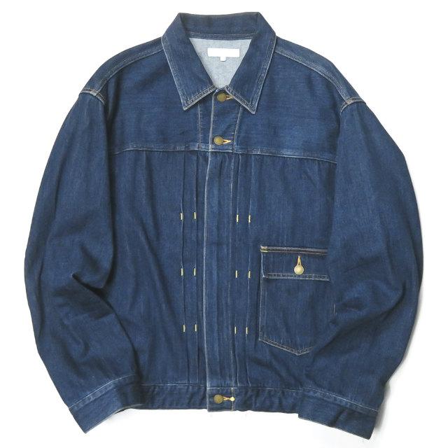 ライスマン RICEMAN 17AW 日本製 DRAWSTRING DENIM JACKET ドロー  