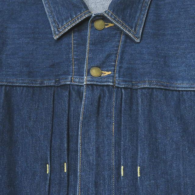 ライスマン RICEMAN 17AW 日本製 DRAWSTRING DENIM JACKET ドロー  